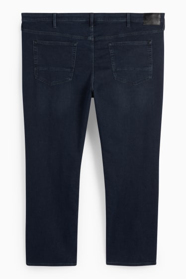 Bărbați - Straight jeans - jog denim - LYCRA® - denim-albastru închis