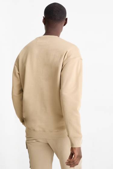 Heren - Sweatshirt - beige
