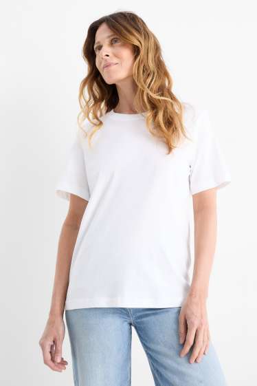 Femei - Tricou - regular fit - alb