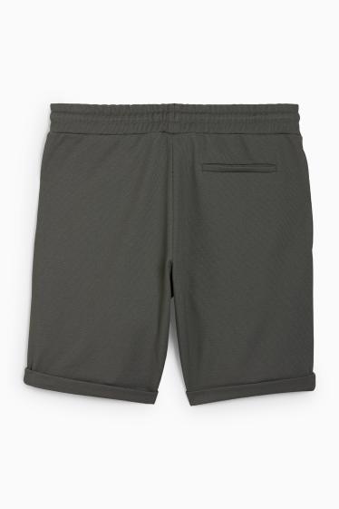 Bărbați - Pantaloni scurți - verde închis