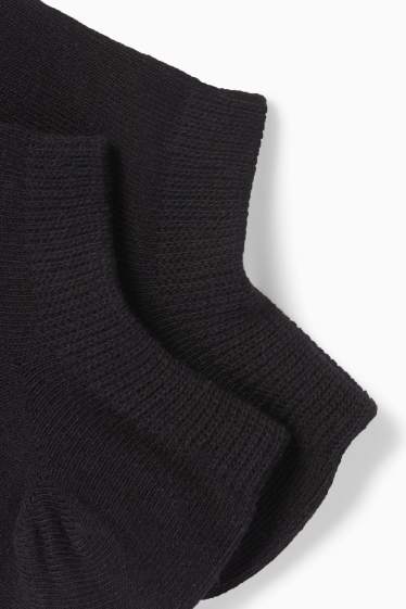 Men - Multipack of 10 - trainer socks - black