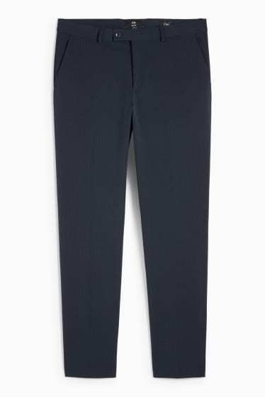 Bărbați - Pantaloni modulari - slim fit - Flex - LYCRA® - albastru închis