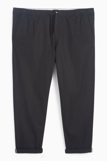 Bărbați - Chino - regular fit - negru