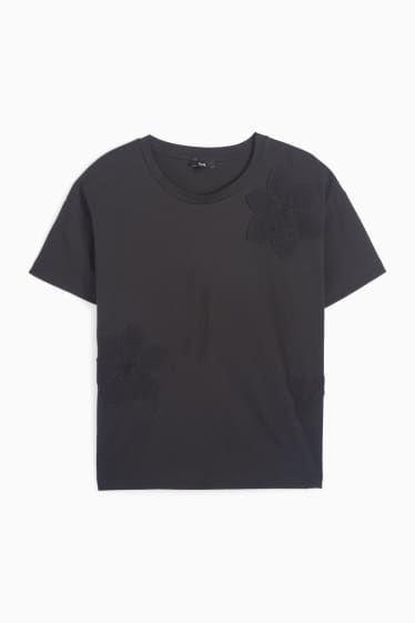 Femei - Tricou - regular fit - negru