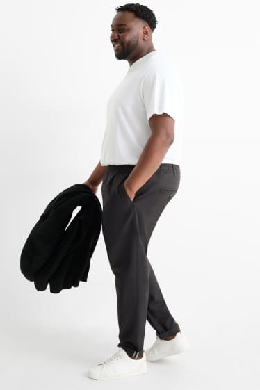 Bărbați - Chino - regular fit - negru