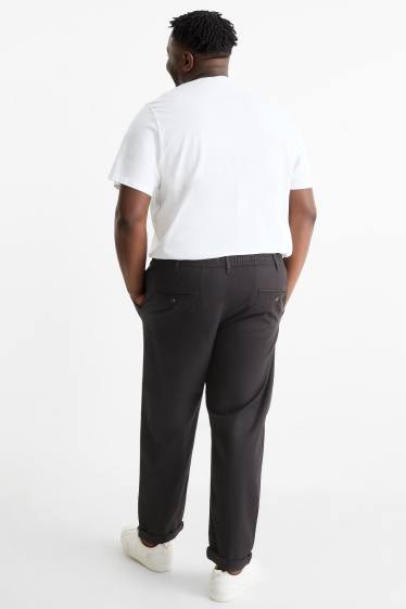 Bărbați - Chino - regular fit - negru