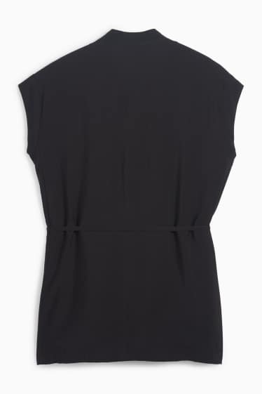 Femei - Vestă - relaxed fit - negru