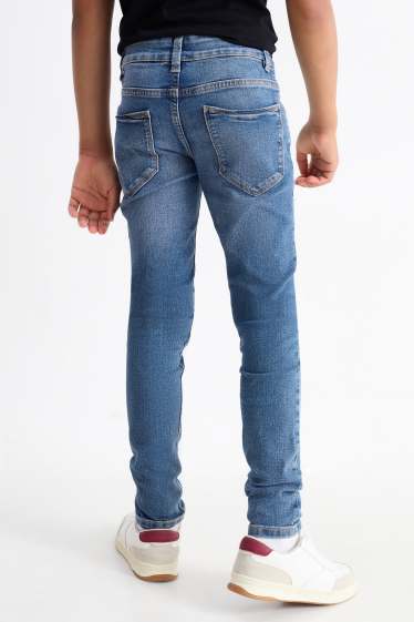 Copii - Băieți - Skinny jeans - denim-albastru