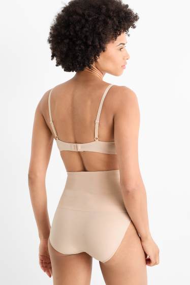 Women - Shaping knickers - seamless - light beige
