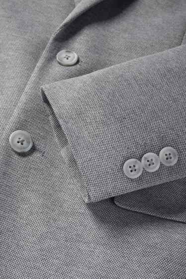 Bărbați - Sacou modular - slim fit - gri