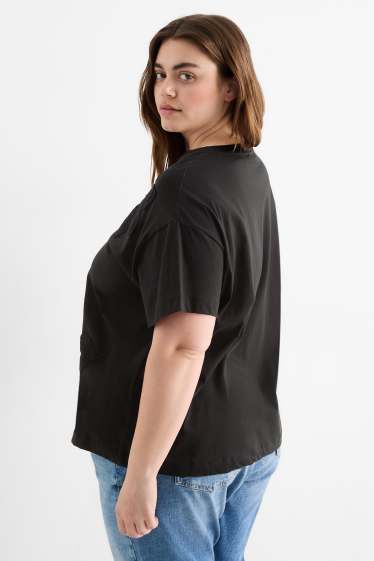 Femei - Tricou - regular fit - negru