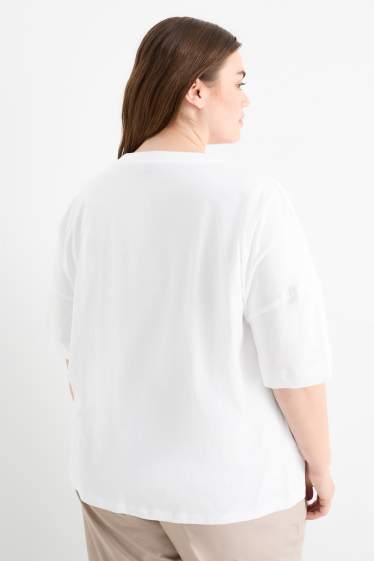 Femei - Tricou - regular fit  - alb