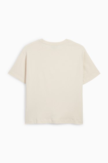 Femei - Tricou - relaxed fit - bej