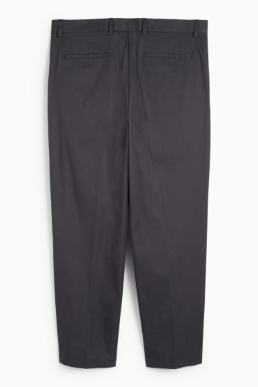 Bărbați - Pantaloni modulari - regular fit - gri închis