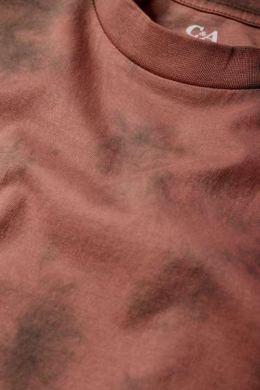 Copii - Băieți - Tricou cu mânecă scurtă - cu model - maro