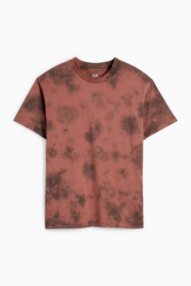 Copii - Băieți - Tricou cu mânecă scurtă - cu model - maro