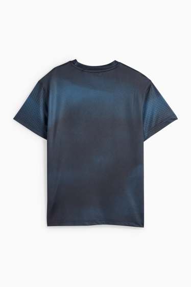 Copii - Băieți - Tricou funcțional - cu model - albastru închis