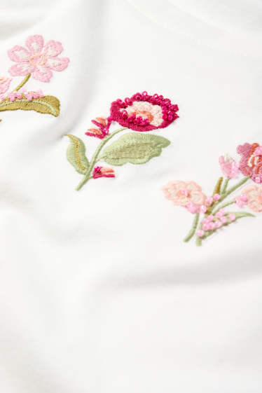 Femei - Tricou - regular fit - alb