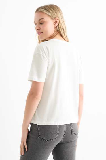 Femei - Tricou - regular fit - alb