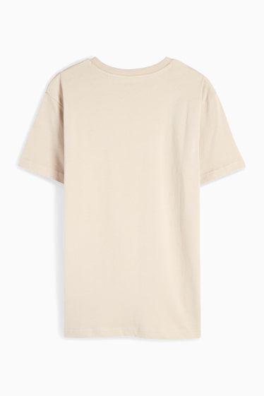 Copii - Băieți - Tricou cu mânecă scurtă - bej