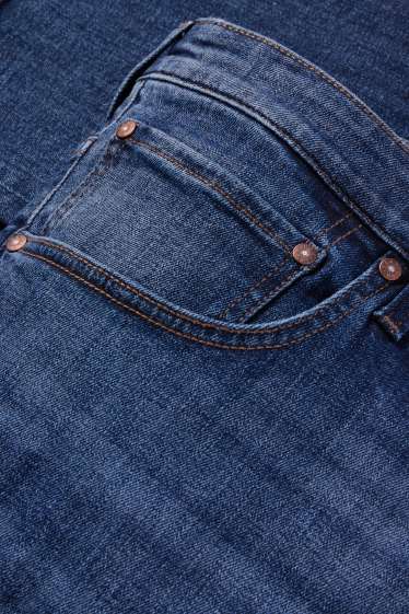 Bărbați - Straight jeans - LYCRA® - denim-albastru închis
