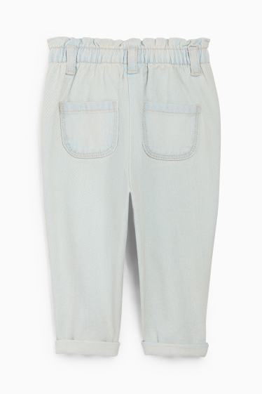Bebeluși - fete - Cireașă - jeans bebeluși - denim-albastru deschis