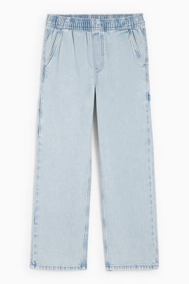 Children Boys - Loose fit jeans - denim-light blue