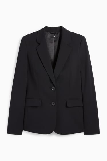 Femei - Blazer office - regular fit - negru