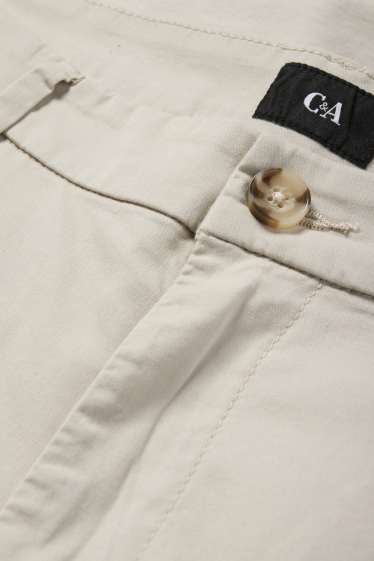 Bărbați - Chino - tapered fit - bej deschis