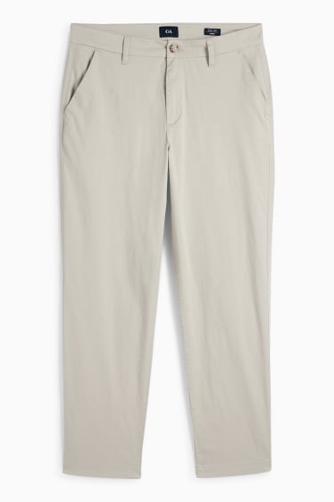 Bărbați - Chino - tapered fit - bej deschis