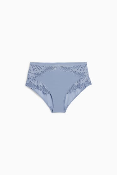 Damen - Slip - blau