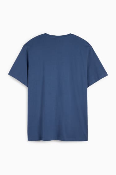 Bărbați - Tricou - regular fit - albastru închis