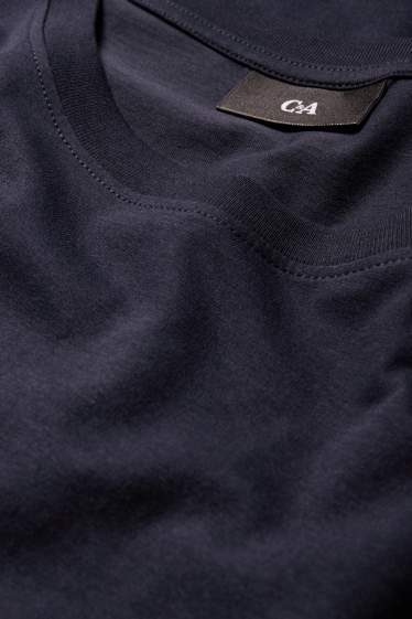 Bărbați - Tricou - regular fit - albastru închis