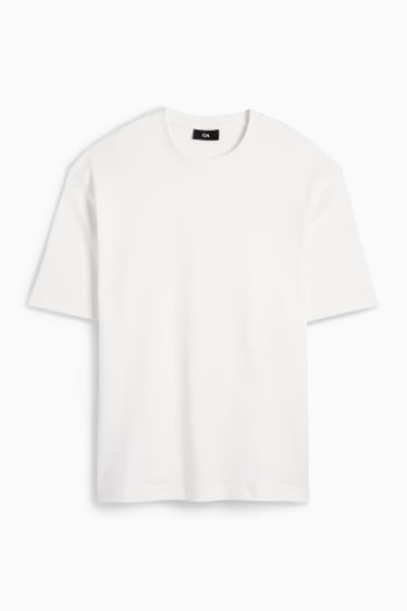 Bărbați - Tricou - relaxed fit - alb