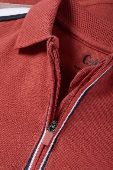 Copii - Băieți - Tricou polo - vișiniu