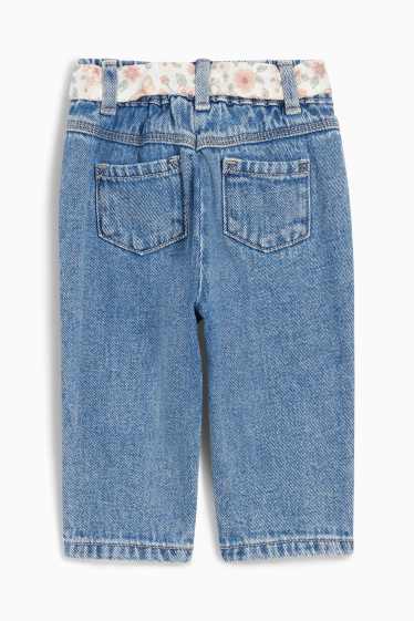 Bebeluși - fete - Jeans bebeluși - denim-albastru