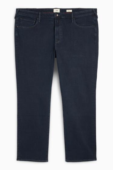 Bărbați - Straight jeans - LYCRA® - denim-albastru închis