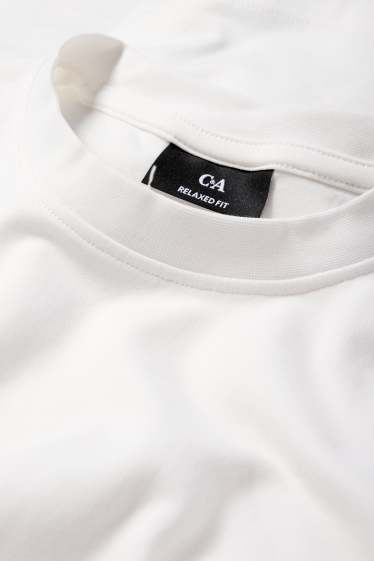 Bărbați - Multipack 2 buc. - tricou - relaxed fit - alb