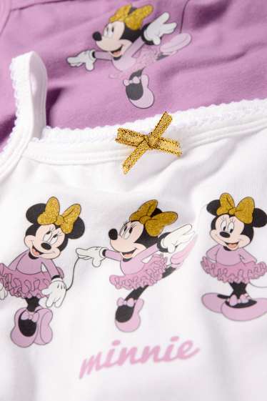 Copii - Fete - Multipack 2 buc. - Minnie Mouse - maiou - violet deschis