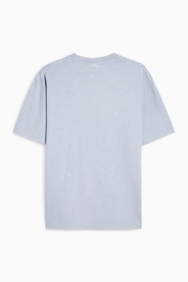 Bărbați - Tricou - relaxed fit - albastru deschis