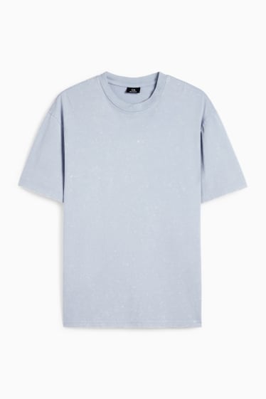 Bărbați - Tricou - relaxed fit - albastru deschis