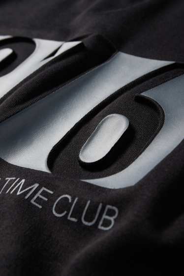 Bărbați - Tricou - relaxed fit - negru