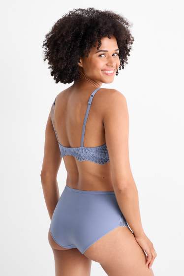 Damen - Slip - blau