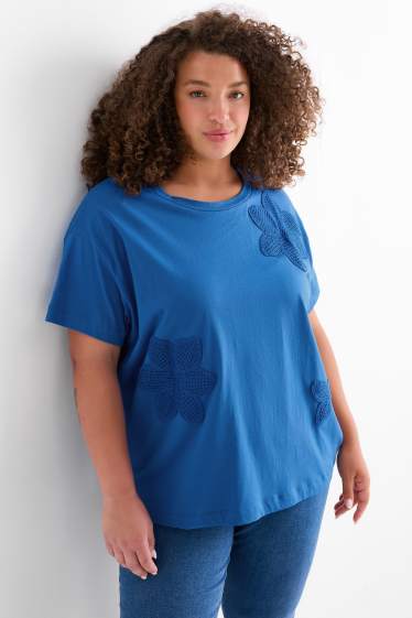 Femei - Tricou - regular fit - albastru