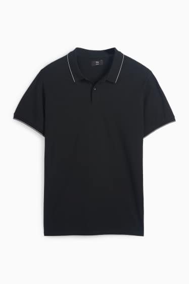 Bărbați - Tricou polo - negru