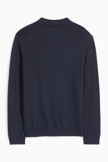 Children Boys - Jumper - dark blue