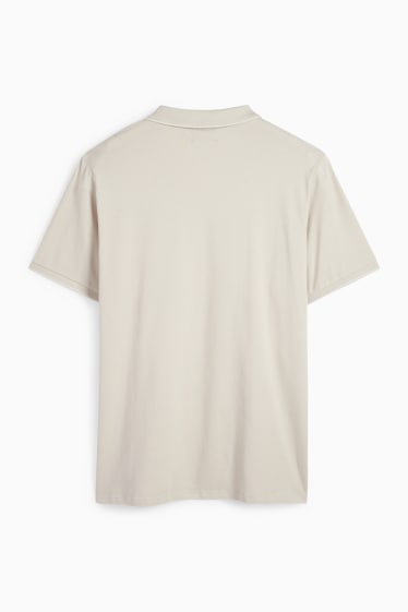 Bărbați - Tricou polo - bej