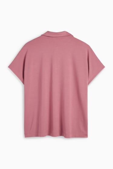Femei - Tricou polo  - roz