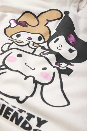 Copii - Fete - Hello Kitty and Friends - hanorac - alb-crem