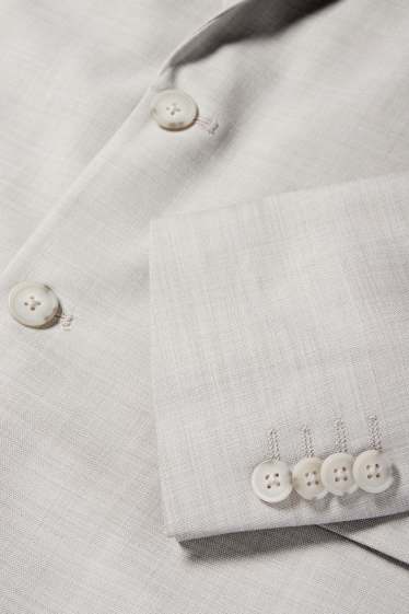 Bărbați - Sacou modular - regular fit - Flex - gri deschis